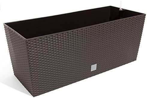 Prosperplast Jardinera Mod Rato J 600 C/Autorriego, Chocolate, 60 cm