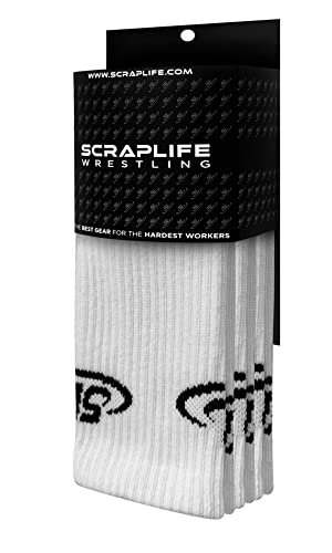 ScrapLife Wrestling | Premium Athletic Long Socks | 3-Pack | Designed Crew Sock for Wrestlers!2