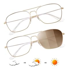 Gold Frame / Anti Blue-ray Lens & Photochromic Lens