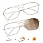 Gold Frame / Anti Blue|ray Lens & Photochromic Lens