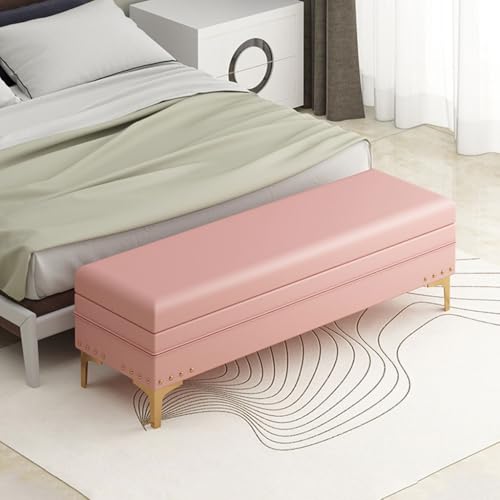 Banc de rangement rectangulaire chambre coffre de rangement entrée