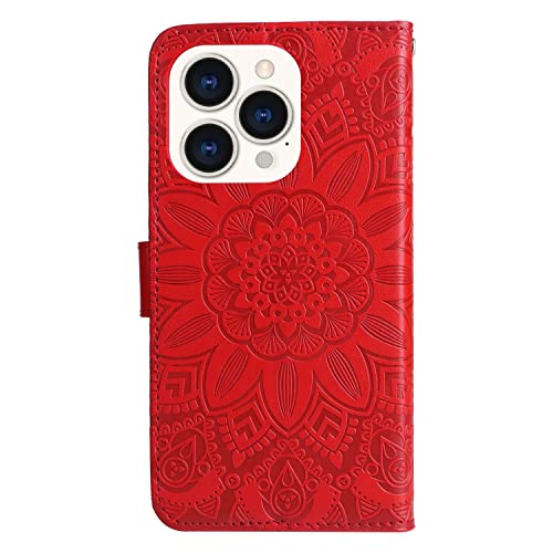 Étui de protection rouge König Design pour Apple iPhone 14 Pro