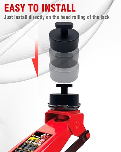 Image of 4PCS Lifting Jack Pad for Chevy Corvette C5 C6 C7 Puck Jack Point Billet Upgraded Aluminum Lift Point Adapter