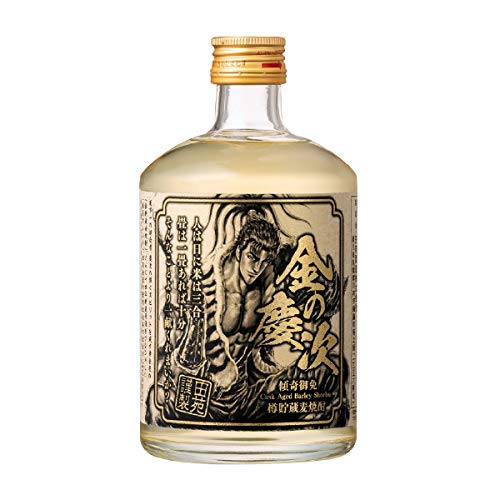 Amazon.co.jp: 長期貯蔵麦焼酎 金の慶次 25度 500ml×8本 名シーン全8