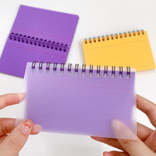 Bloc-notes lignés à spirale parfaits pour vos listes de courses et bureau