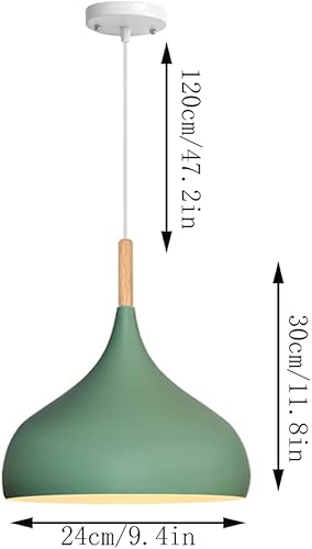 Miniatura 5 de GERAGUR Lámpara de techo moderna Nordic, Spider E27 Macaron Lámpara colgante de lágrima, simple lámpara colgante para restaurante, bar, cafetería,