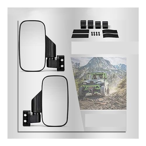 Espejo retrovisor UTV para rutas de montaña en vehículos 400 500 800 XP con abrazadera 6