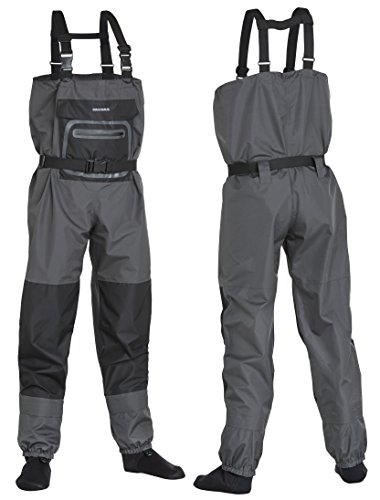 Fladen Fishing Maxximus atmungsaktive Wathose mit Neopren Füsslingen Atmungsaktiv Wasserdicht 15.000mm (L) Fladen Fishing Maxximus atmungsaktive Wathose mit Neopren Füsslingen Atmungsaktiv Wasserdicht 15.000mm (L)