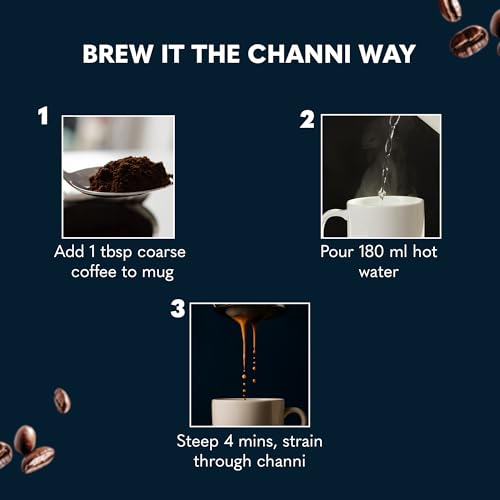 Image of THIRD WAVE COFFEE | Vienna Roast | 100% Arabica | Dark Roast | Channi | Coarse Grind | 250 grams | Pouch