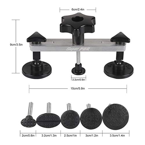 FAVOMOTO Auto Body Repair Tool Kit Car Dent Extrator Cola Cola Pá para Remoção Automática Dent Extra