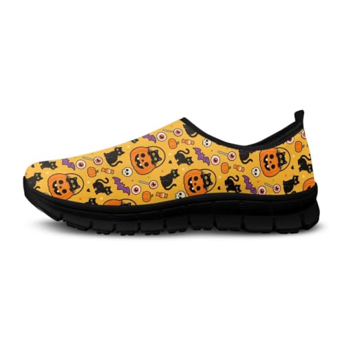 Image of Womens Slip On Walking Shoes Non Slip Loafer Breathable Holiday Travel Shoe Lightweight Casual Low Top Sneakers SizeUS 5.5-11.5