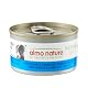 Almo Nature HFC Natural Nassnahrung für Hunde mit Skip Jack Thunfisch und Kabeljau