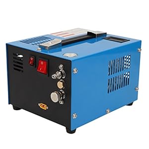 Draagbare 4500psi PCP-luchtcompressor, Automatische Stop HPA-compressor, 30MPa 0,5L Draagbare Hogedrukluchtpomp voor Thuisauto DC12V