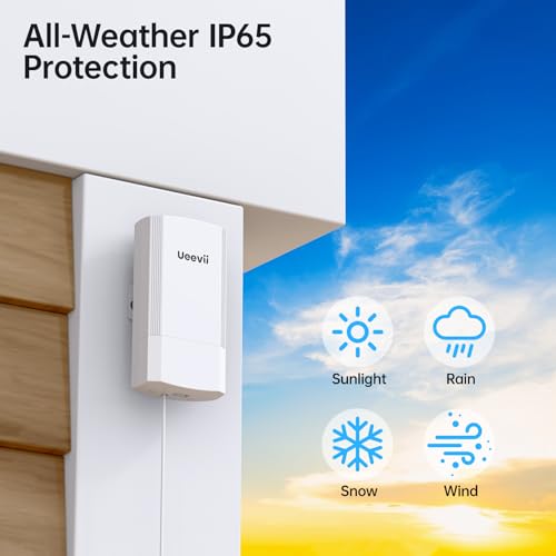 UeeVii 5.8G Point to Point Wireless Bridge with 2 Brackets for Barn Garage - image 4