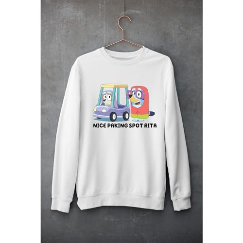 Blue Dog, Nice Parking Spot Rit! - Unisex Sweatshirt, Blue Dog Hoodie2