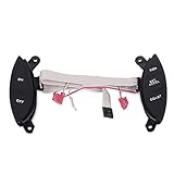 Steering Wheel Cruise Control Switch Button Kit, Fit for 1998-2003 Ford Ranger Explorer F-150 & 1998-2001 Mercury Mountaineer Replace # SW-5928 F87Z9C888BB F87A9D809BA