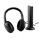 DOITOOL kabellose Kopfhörer mit Mikrofon Funkkopfhörer Geräuschunterdrückung durch Kopfhörer Wireless kopfhörer Wireless Headset mit mikrofon kabelloses Headset mit Mikrofon Black