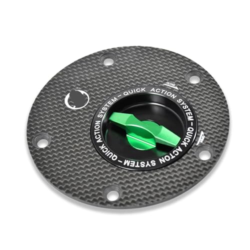 Tapa de Combustible Kawasaki Ninja H2 Solución Antirrobo Cubierta con Llave Tanque 6