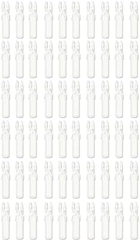 SDCYOW 60 Pack Archery Arrows Nocks 6.20mm/.244 inch Inside Diameter Plastic Nock for Compound Recurve Bow