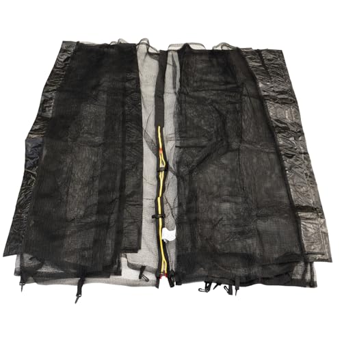 Filet de protection pour trampoline Ø245cm Canberra zip jaune
