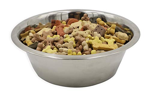 Aimé | Hundenapf und wassernapf hund | Hundenapf Edelstahl | Widerstandsfähig für Wasser und Futter, leicht zu reinigen | Durchmesser 24,5 cm | Kapazität 2,8 L | Futternapf Hund für große Hunde
