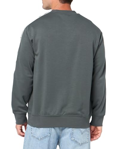 Armani Exchange Men's Signature Logo Stretch Poly Viscose Crewneck Sweatshirt3