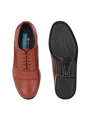 Image of Eego Italy Light Weight Genuine Leather Police /Security /Service Shoes