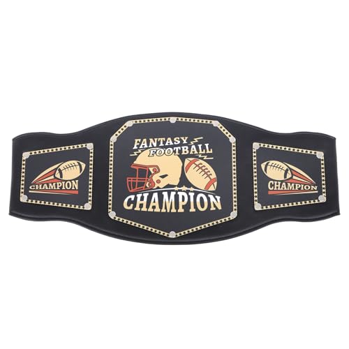 Gxiietem Football Championship Belt Football Championship Belt for Kids & Adult Large Award Trophy Champion Leather Belt 47 Inches