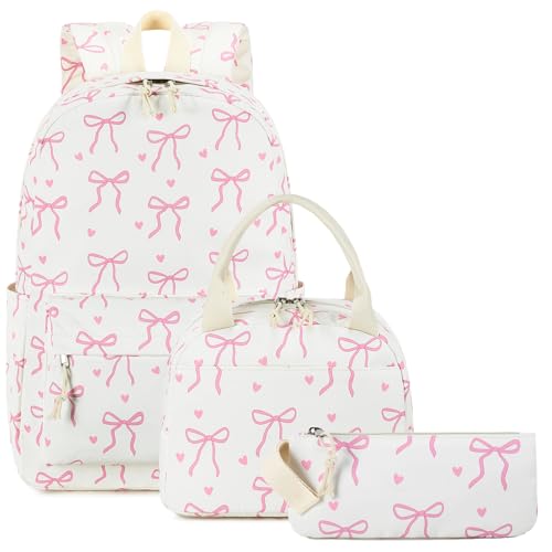 LOIDOU Girls School Backpack Set