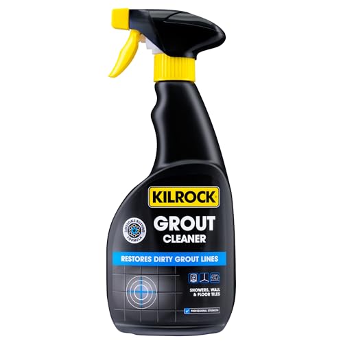 Kilrock - Spray limpiador de lechada de 500 ml, restaura las líneas de lechada sucias y fuerza profesional