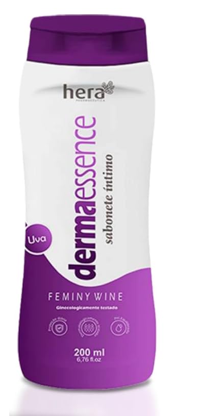 Kit com 2 Unidades Dermaessence Sabonete Íntimo Feminy Wine Uva