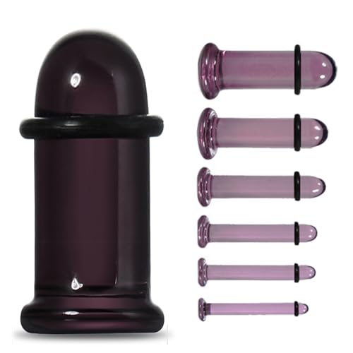 14pcs/10pcs Glass Ear Gauge Stretching Kit - Flat Design Dead Stretching Plugs, 14g-00g, Comfy Short Tapers Expanders with Rubber Rings (4 Color Variants)