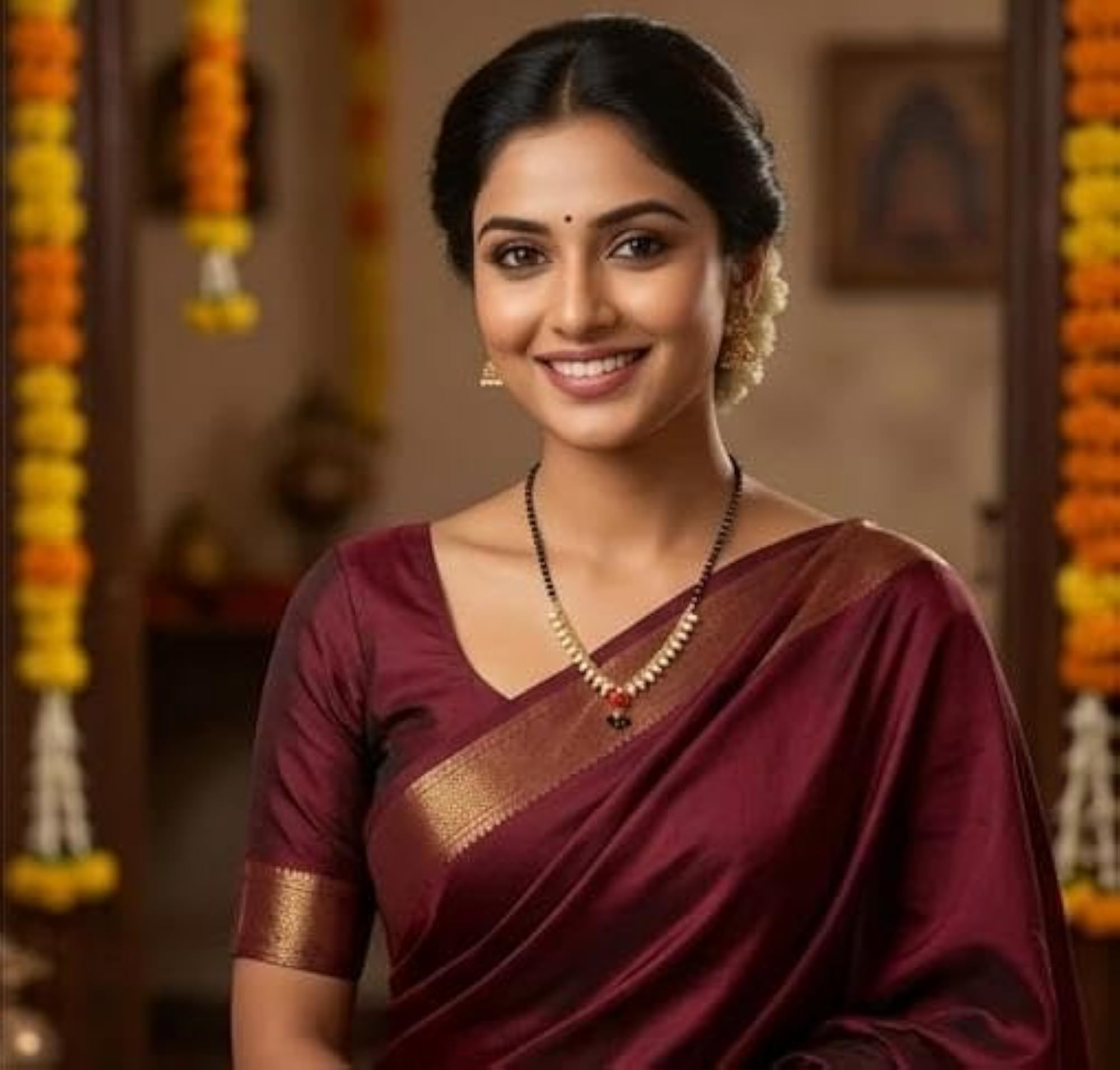 Shree Mansa Artificial Short Mangalsutra for Women