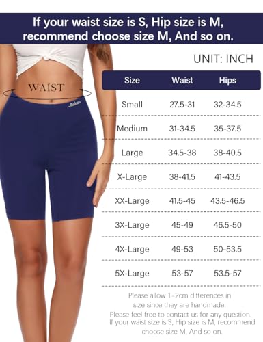 Image of Molasus Womens Cotton Boxer Shorts Underwear Anti Chafing Bike Shorts(Regular & Plus Size)