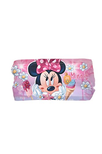 Disney Fascia per Capelli Elastica Minnie Ufficiale Stampata per Bambina 1855 Multicolore -