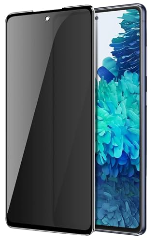 Image of for Samsung Galaxy A51,A52,A53,M31S, S20FE Edge to Edge Anti Spy Privacy Tempered Glass with Easy Installation Kit | Black (Pack of 1)