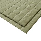 HOOZ® 3D Wandpaneele Selbstklebend [SAMTOPTIK] – Gepolsterte Wandverkleidung zum Kleben – Moderne Wandgestaltung für Wohnzimmer, Schlafzimmer, Büro & Gastronomie – 69 x 277 cm Quadrat Steppung, Grün