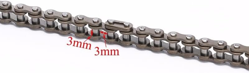 #US Replacement Part for Pocket for Bike 25H 136L Chain Spare Master Link for 47 49cc Mini Moto for ATV Motocross lawnPart#268041