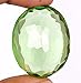 REAL-GEMS Natural Green Amethyst Loose Gemstone Oval Cut 50.30 Ct Translucent Stone for Jewelry Making and Collectors
