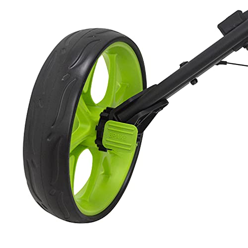 Vilineke Compact 3 Wheels Golf Push Pull Carts Collapsible #TOP4
