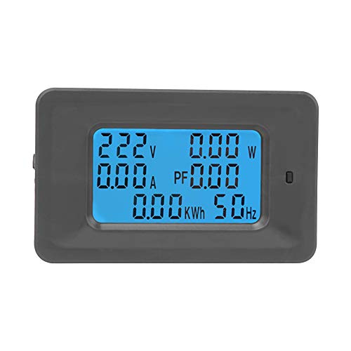 Image of Oumefar DC Voltage Meter 6 in 1 Digital LCD Display Digital Current Voltage Power Energy Meter 100A Amperage Ammeter Voltmeter Multimeter Power Energy Monitor Panel with Mutual Inductor