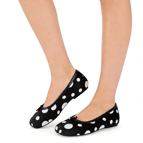 Image of Tabi Shoes Women Split Toe Shoes Wide Width Ballet Flats Comfort Casual Work Shoes for Women Office