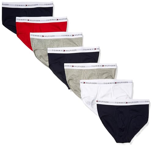 Tommy Hilfiger Men's Underwear Cotton Classics Megapack Brief - Amazon Exclusive