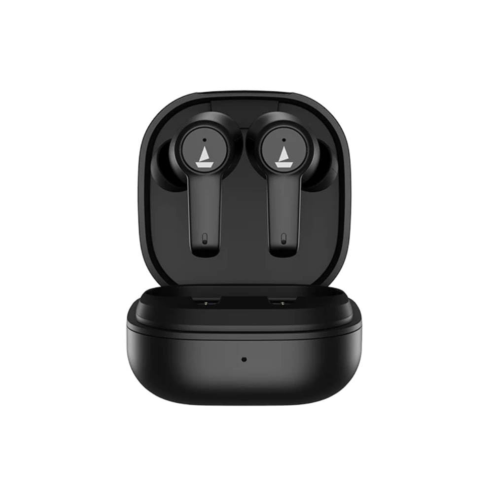 boAtAirdopes 411ANC in Ear TWS Earbuds with Active NoiseCancellation, Upto 17.5 Hours Playback and ASAP Charge(Black Storm)