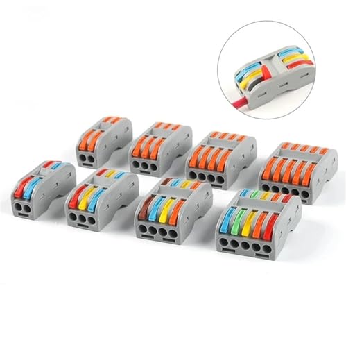Connecteurs rapides en nylon 222 en ligne bornier SPL haute sécurité - 3