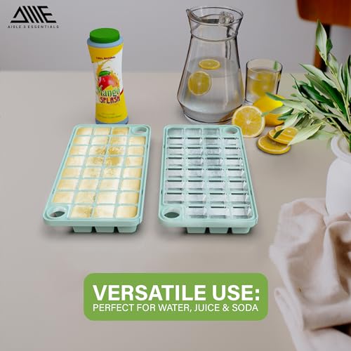 Bandejas de hielo con tapa y contenedor, pack 2 miniatura 6