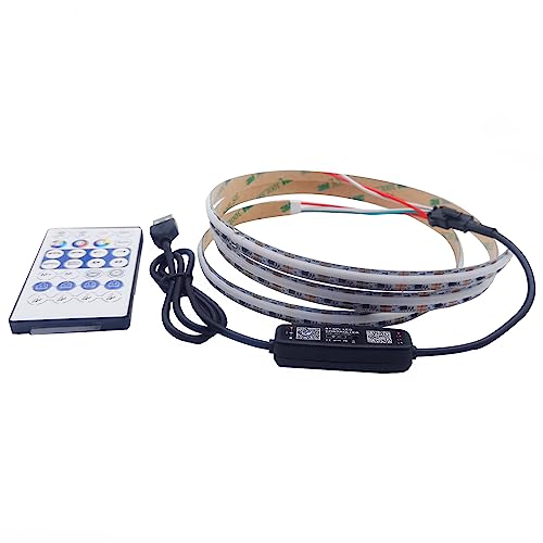 Tira LED COB RGB Bluetooth 5V 1M con Control Remoto miniatura 2