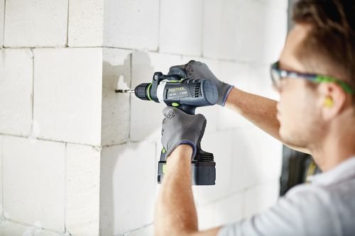 Taladro atornillador inalámbrico Festool 18V 3800 RPM miniatura 5