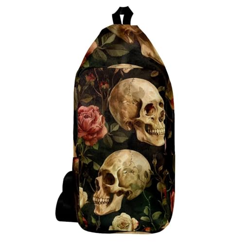 Mochila bandolera compacta para llevar tus pertenencias seguras en viajes y caminatas