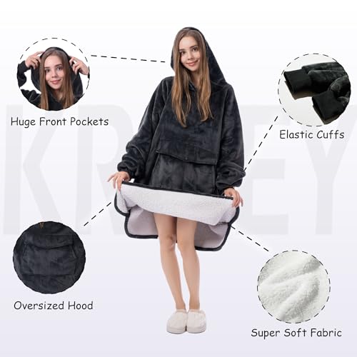 Krifey-Wearable-Blanket-Hoodie-Oversized-Sherpa-Hooded-as-Birthday-Gifts-Christmas-Gifts-for-Mom-Women-Girlfriend-Men-Cozy-Sweatshirt-with-Giant-Pocket